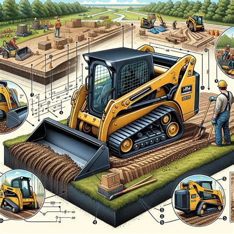 slope grading with skid steer|skid steer grading techniques.